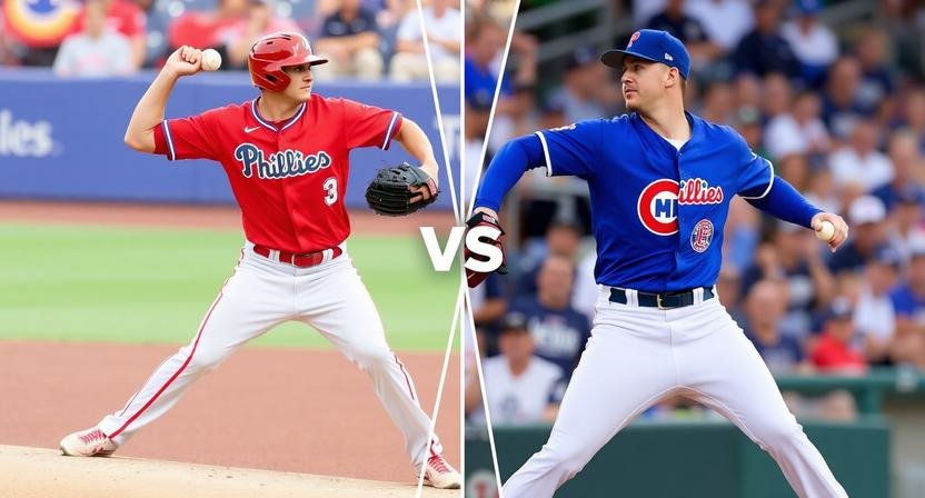 chicago cubs vs phillies match player stats
